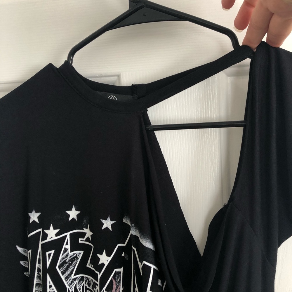 Misguided Oversized TShirt Dress - Picture 2 of 7